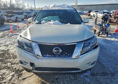 2016 Nissan Pathfinder S из США, поврежденный, VIN 5N1AR2MM0GC656268